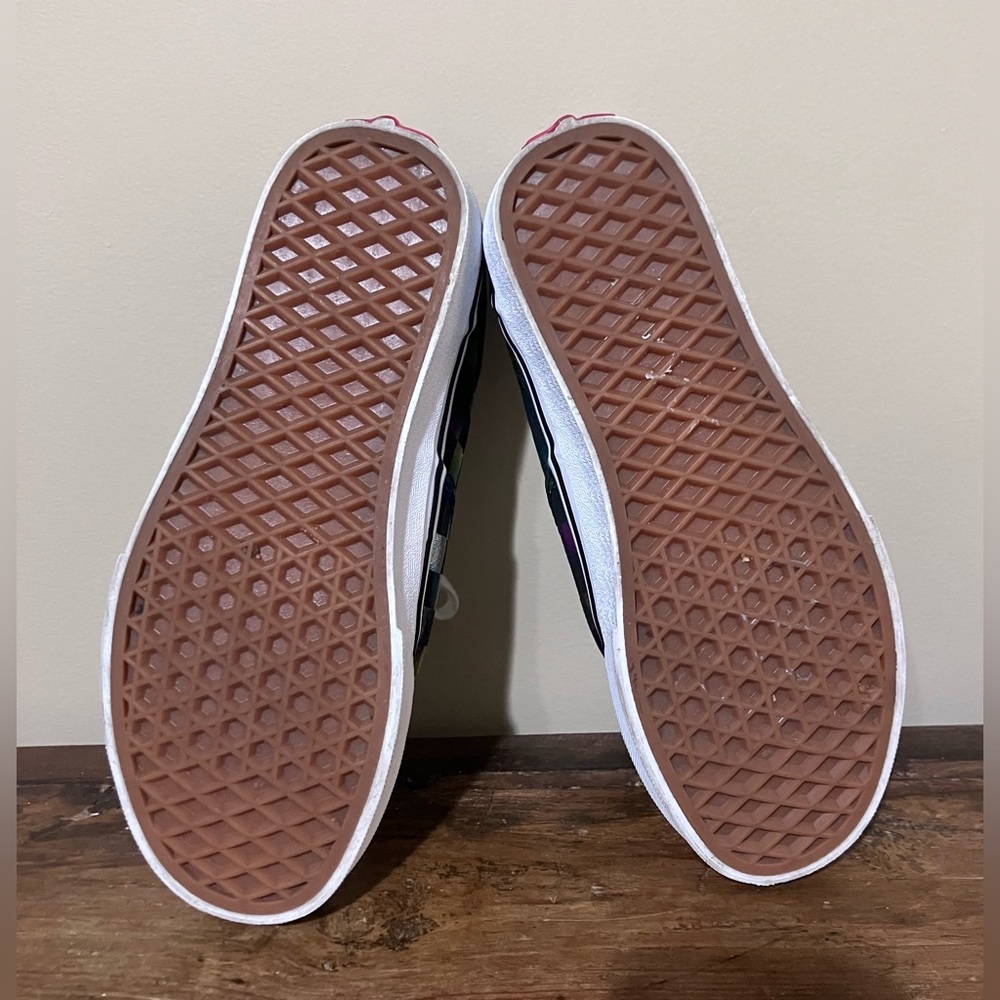 Vans Authentic Multi-Color Checkerboard Sneakers - Women's - Picture 3 of 8